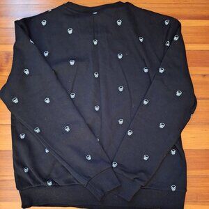 Men's Black Skull Sweatshirt